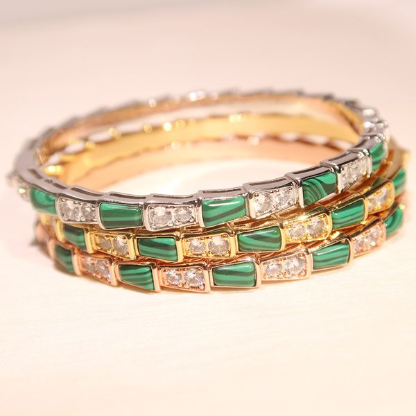 

popular brand s925 silver plated snake bracelet zircon natural fritillary inlaid with luxurious elegant fashion ball lady bracelet, Black