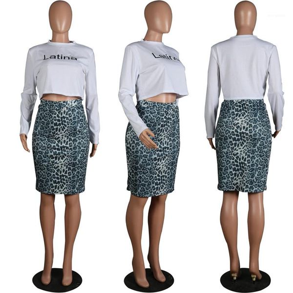 

fashion girls skirt sets casual females sweet style dress sets new designers womens leopard print suits, White