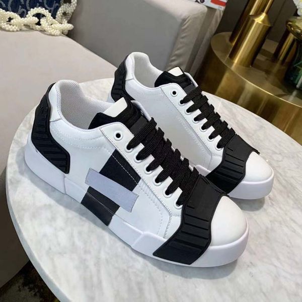 

fashion real leather handmade multicolor gradient technical fabric sneakers women famous shoes 01 d4, Black