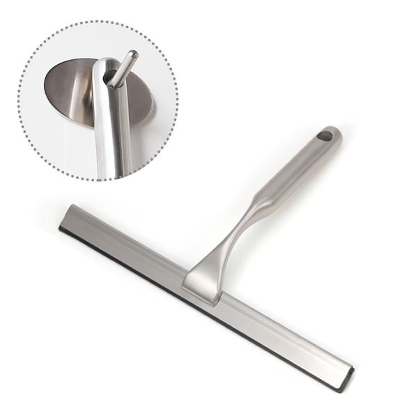 

with hook stainless steel kitchen bathroom mirror window squeegee glass wiper