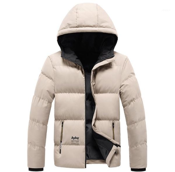 

down jackets solid color fleece warm thick coats parkas plus size women clothing mens hooded designer, Black
