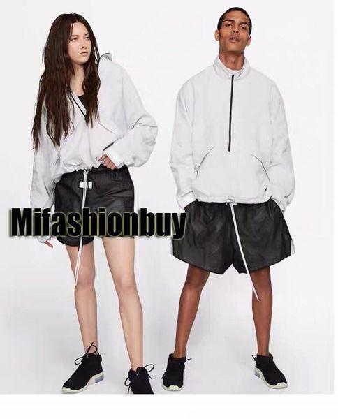 

20ss fear of god graffiti collaboration new summer fashion women men fog embroidery busketball shorts pants sweatshort casual pants, White;black