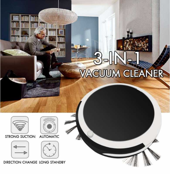 

3 in 1 multifunctional auto robot vacuum cleaner 1200pa dry wet mopping cleaning robot smart home rechargeable sweeping