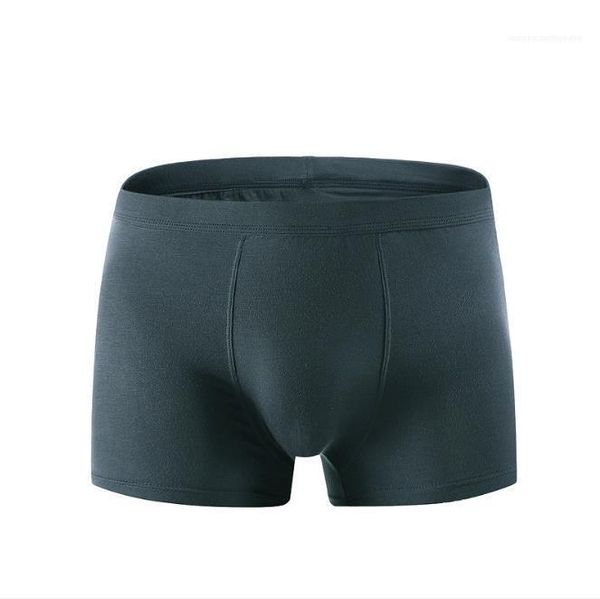 

breathable mens underpants new casual fashion soft male clothing boxers cotton comfortable mens underwears solid color, Black;white