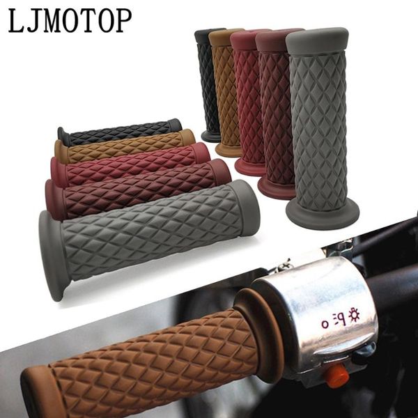 

universal 7/8" 22mm motorcycle grips retro handle rubber handlebar grip for k1600gt/gtl r1200gs adventure r1250gs r1200r