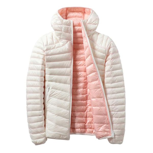 

autumn coat outwear down jacket women ultralight down coat 2020 hooded winter warm jackets for female jackets parka casual, Black