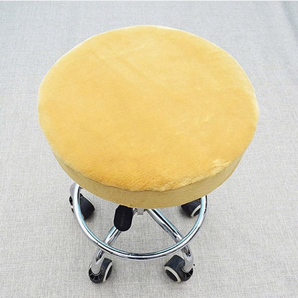 

new arrival stool cover durable chair cover round chair seat comfort slipcover wearable home bar stool decor