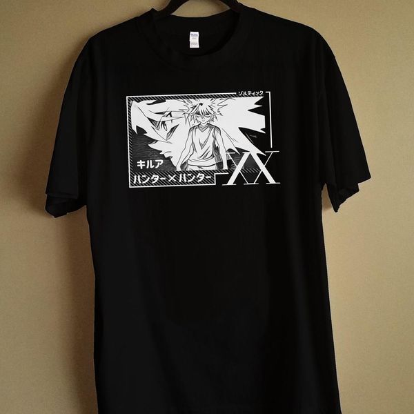 

killua hunter x hunter t shirt killua shirt hxh jager x jager anime geschenk japanische t shirt gon kurapika leorio hisoka
