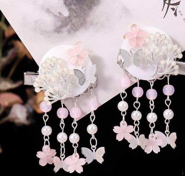 

original handwork ancient style ancient classic han clothing accessories hair accessories hair clips on clips super fairy fresh(spt-171, Silver