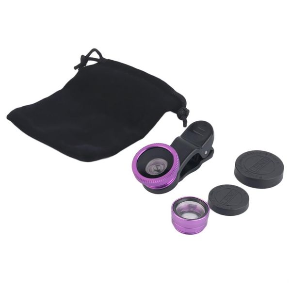 

3 in 1 universal clip fish eye macro wide angle lens for iphone,samsung and other mobile smartphones sale