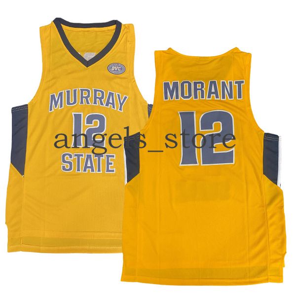 

12 moran murray state racers university lebron 23 james ncaa kyrie dwyane 3 wade 11 irving basketball jersey stephen 30 curry gary 20 payton, Black
