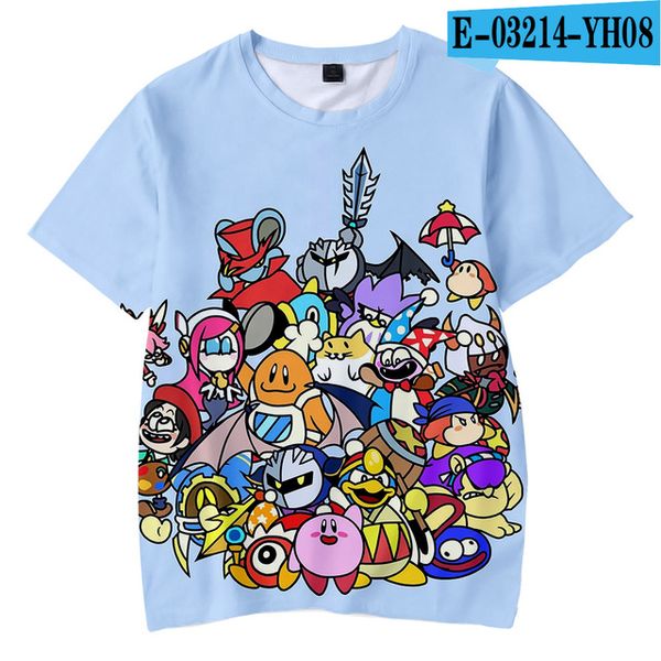 

popular kirby kirby boys girls 3d 3d print shirts hentai graphic anime men clothing