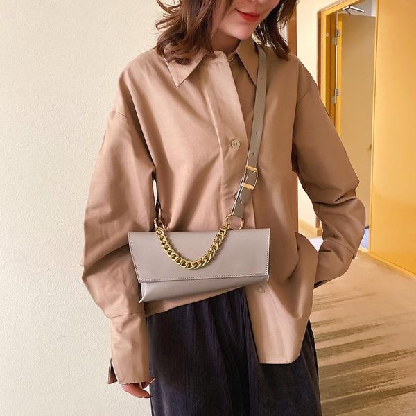 

large capacity ladies handbags crossbody women's fashion trend outdoor solid color leather shoulder bag messenger bag#g30