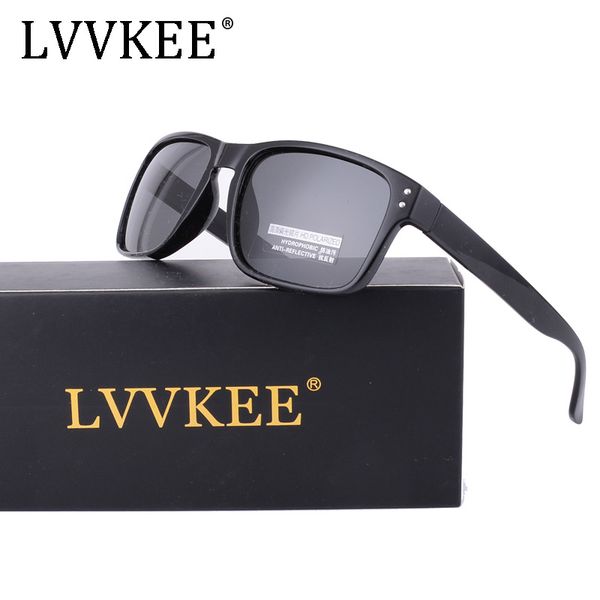 

2020 lvvkee luxury polarized men women outdoor sunglasses brand designer sport polaroid lens h2o blue male, White;black