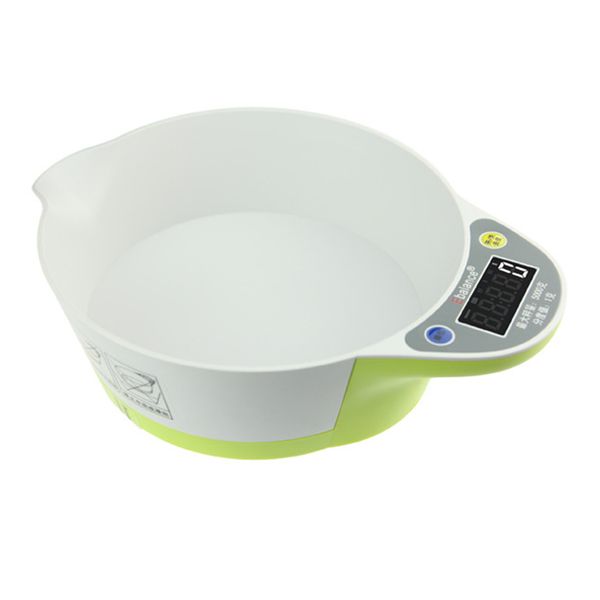 

food kitchen cooking deskbowl weighing electronic scale baking lcd display