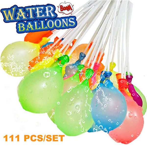 

colorful children outdoor quick latex toy water summer activities water injection new balloon fight water-sprinkling festival par jqtgo