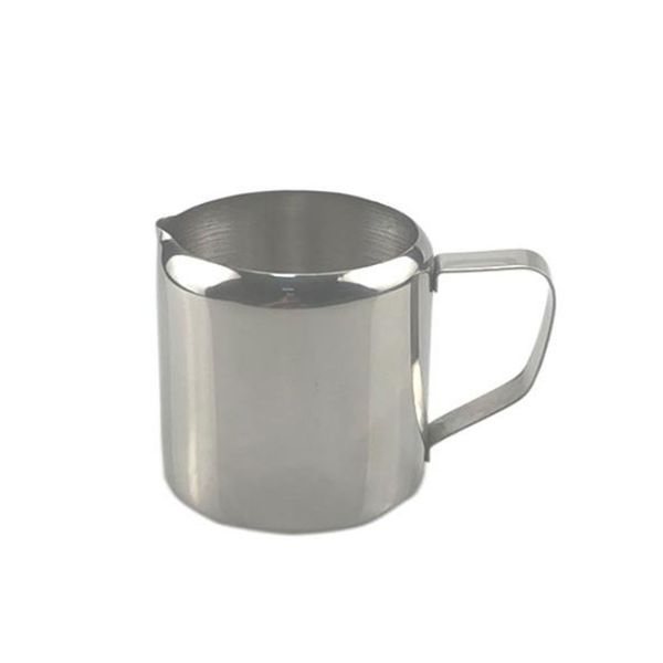 

home coffee latte milk jug art with spout drink shop cream cup stainless steel