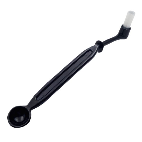 

useful stiff artificial bristle convenient for coffee machine cleaner brush durable nylon