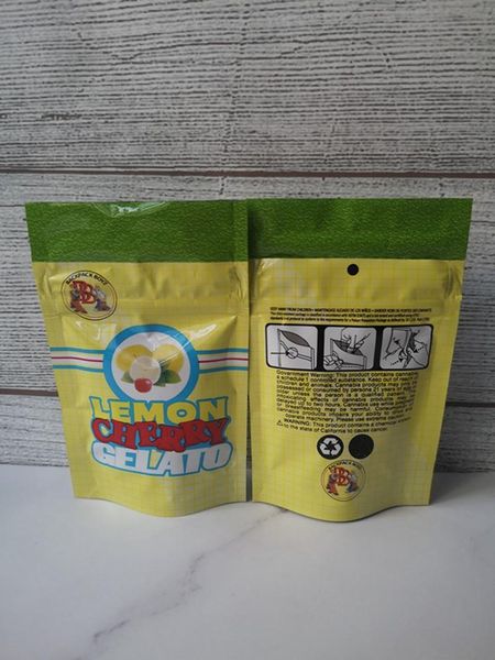 

proof herb pouch lemon airtight dry bag gelato cherry lemon 3.5 for packaging zip gelato lock mylar new child cherry qpseller wummi