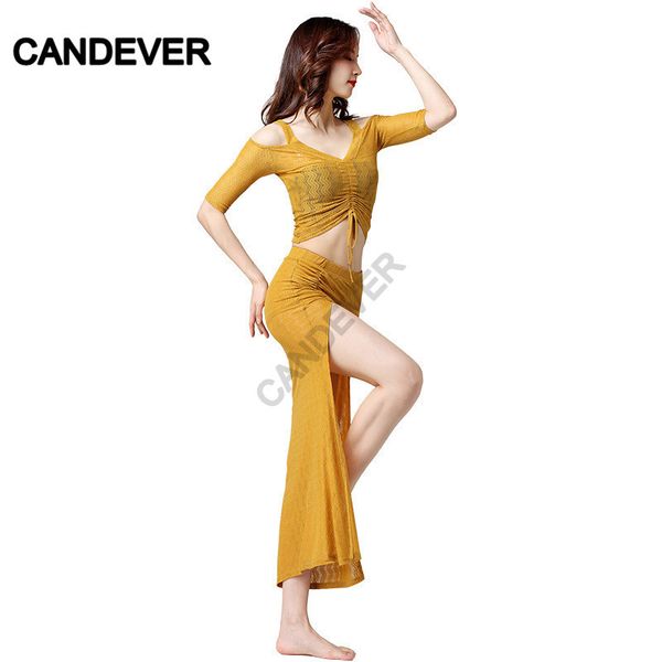 

women bellydance belly dance costume set oriental practice wear performance dress lace ruffle skirt clothing suit outfit, Black;red