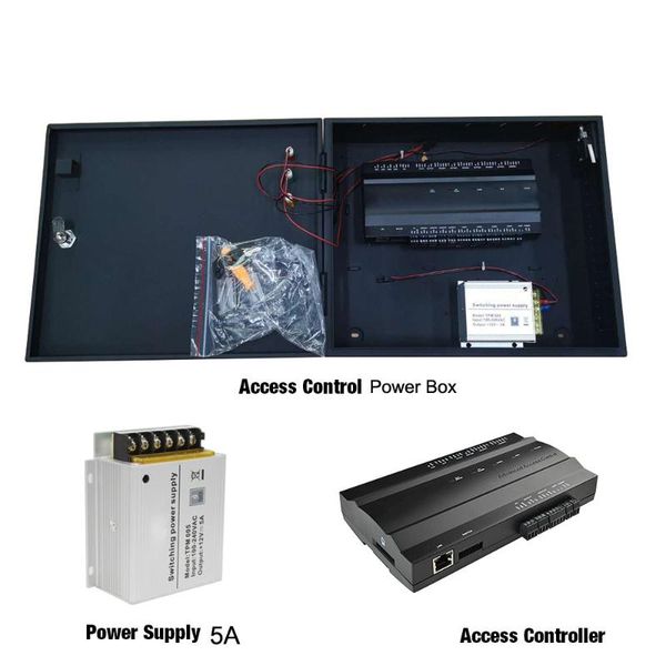 

fingerprint access control 1 door 2 4 board 5a power box kit panel system