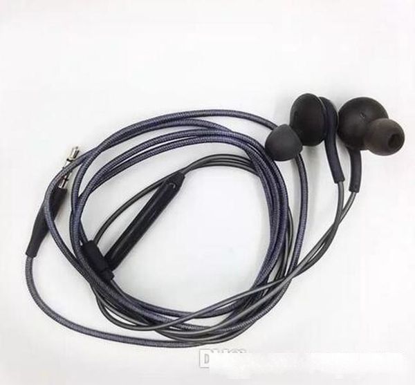 

s8 headset genuine black in-ear headphones eo-ig955bsegww earphones handsfor samsung galaxy s8 & s8 plus oem earbuds