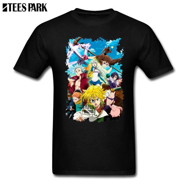 

the seven deadly sins tee shirts for sale youth slim fit short sleeve t-shirt anime cartoon t shirt 2020