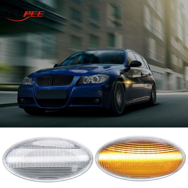 

leepee side marker blinker for 307 206 207 407 107 607 led lamp c1 c2 c3 turn signal light car dynamic accessory