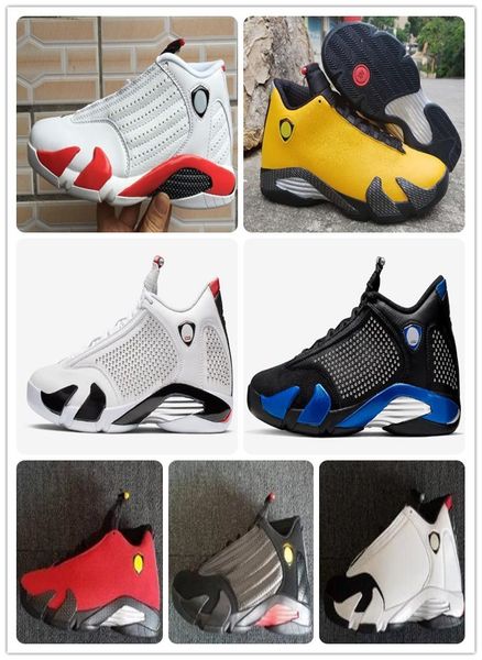 

with box 14 se reverse ferr basketball shoes candy cane last s14s white university red black royal blue yellow university gold athletics