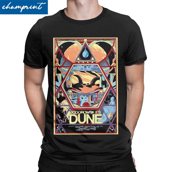 

jodorowsky's dune documentary movie poster t-shirts for men creative tee shirt round neck short sleeve t shirts plus size