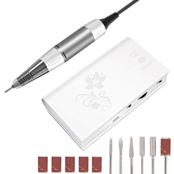 

nail drill & accessories 30w 30000rpm cordless electric machine set polisher glazing pedicure manicure tool care