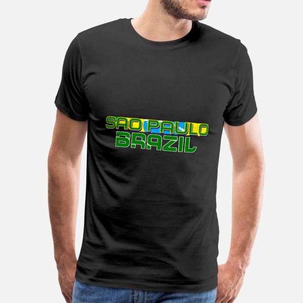 

sao paulo paulista i love it brazil t shirt men create 100% cotton round neck homme sunlight building summer unique shirt