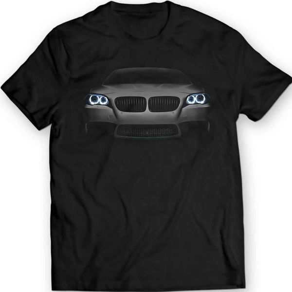 

2019 new cool tee shirt germany car m5 f10 black t-shirt bimmer 5er angel eyes power holiday gift birthday t-shirt