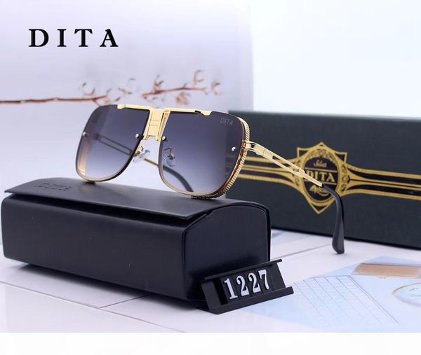 

1227 2019 brand designed sunglasses for men and women, luxury sunglasses uv400 matching box, White;black
