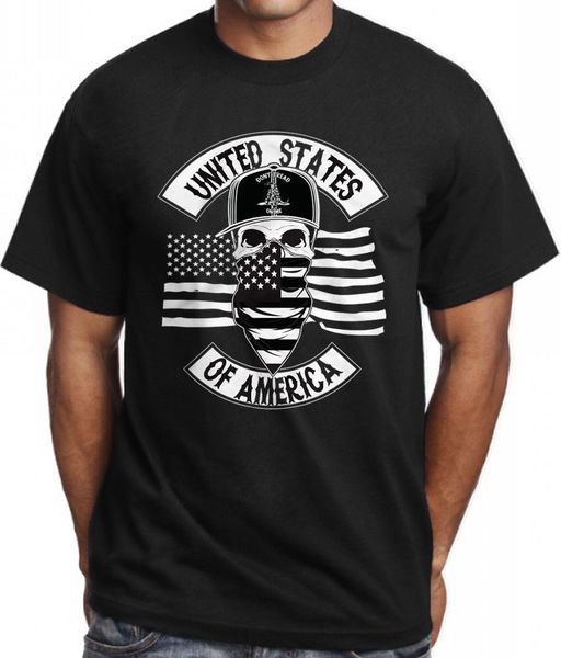 

2019 new fashion man t-shirt american flag skull t shirt military army war tactical sniper gadsden usa tee casual t-shirt