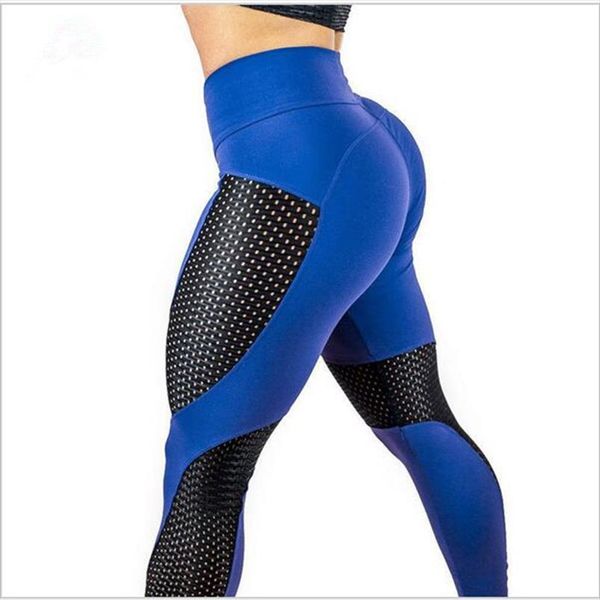 

new women exercise mesh breathable leggings gothic spandex legging 2020 sportwear fitness leggings drop shipping, Black