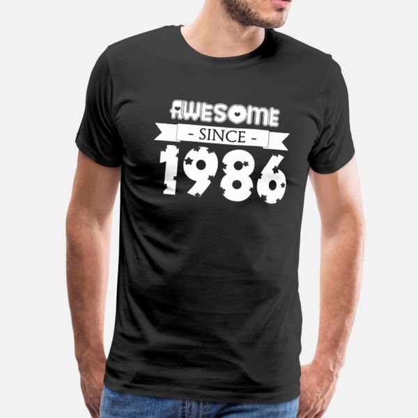 

1986 vintage outfit t shirt men printing tee shirt plus size 3xl standard crazy funny spring autumn vintage shirt