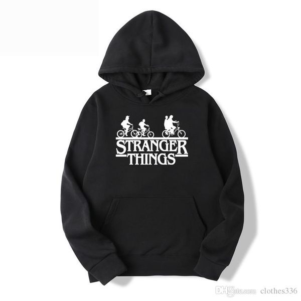 

men's and women's hooded sweater 2020 long-sleeved casual sweatshirt brand autumn and winter models black clothing pullover