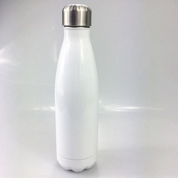

diy тепла сублимации 500 мл из нержавеющей стали cola бутылки формы вакуума бутылки воды открытый путешествие спорт кружки мульти цвета бесп