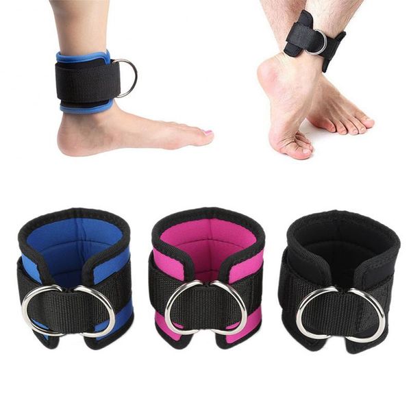 

1шт d-ring голеностопного anchor ремни пояс gym attachment бедро нога ремень подъемное фитнес gluteus упражнение группа elastica фитнес