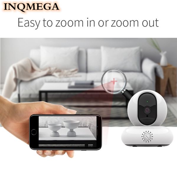 

cameras inqmega baby monitor wifi remote phone household warehouse ultra-clear night vision full-color indoor wireless network webcam
