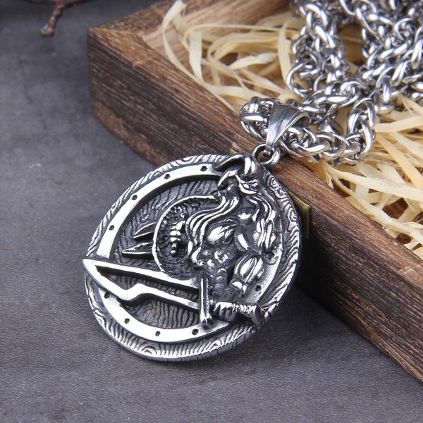 

dropshipping men women necklaces pandents fashion viking hammer of thor mjolnir statement necklace delicate jewelry, Silver