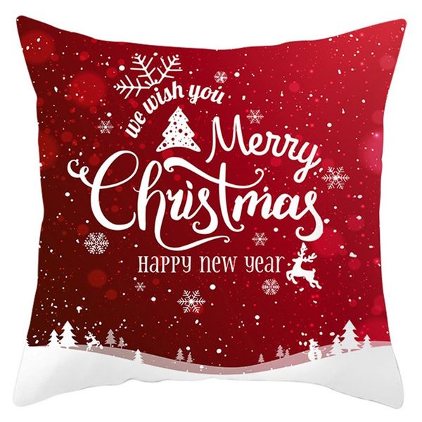 

20 styles christmas pillow cover home pillowcase sofa office waist cushion covers car seat cushions 45*45cm