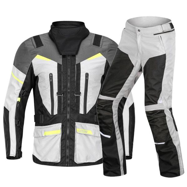 

мотоцикл куртки мужчины водонепроницаемый печати мотокросс одежда мотокроссу езда jacket доспех защитный набор передач