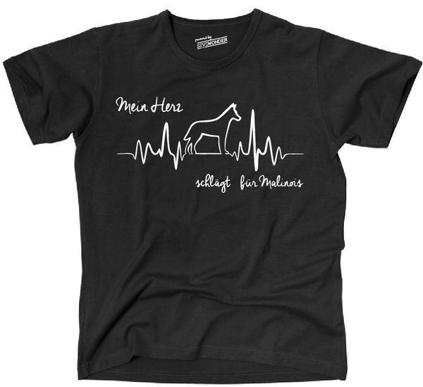 

2019 горячих продаж моды футболка хунд хунд биение malinois mein herz siviwonder тройник рубашка