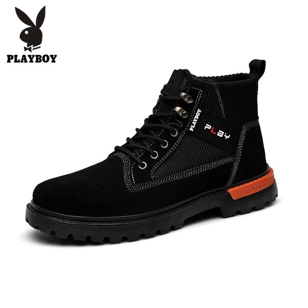 

playboy new mens hiking boots breathable outdoor shoes men non-slip hiking shoes men mountain outdoor sneakers