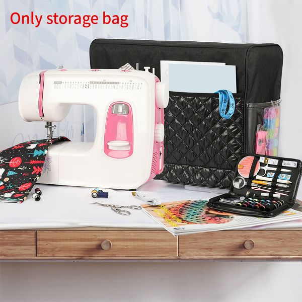 

waterproof mesh pouch oxford cloth sewing machine cover storage large capacity