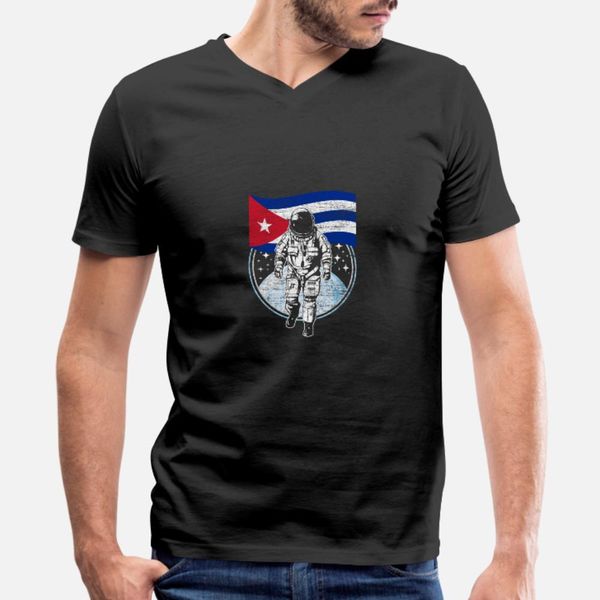 

astronaut moon cuba t shirt men designer cotton s-3xl slim cute authentic spring autumn pictures shirt