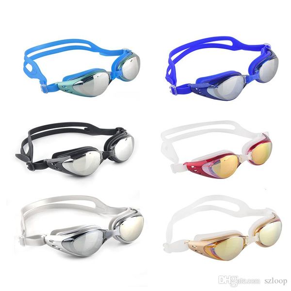 

coating mirrored sport water sportswear anti fog anti uv waterproof swimming goggles glasses new arrival 2506006
