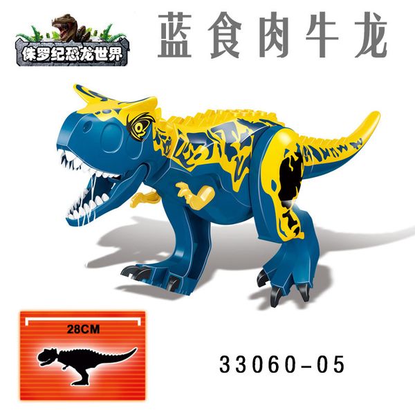 

jurassic dinosaur building blocks toy action figures bricks tyrannosaurus dragon dinosaur animal assemble model boys kids gifts
